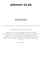 Mobile Screenshot of pfannen-1a.de